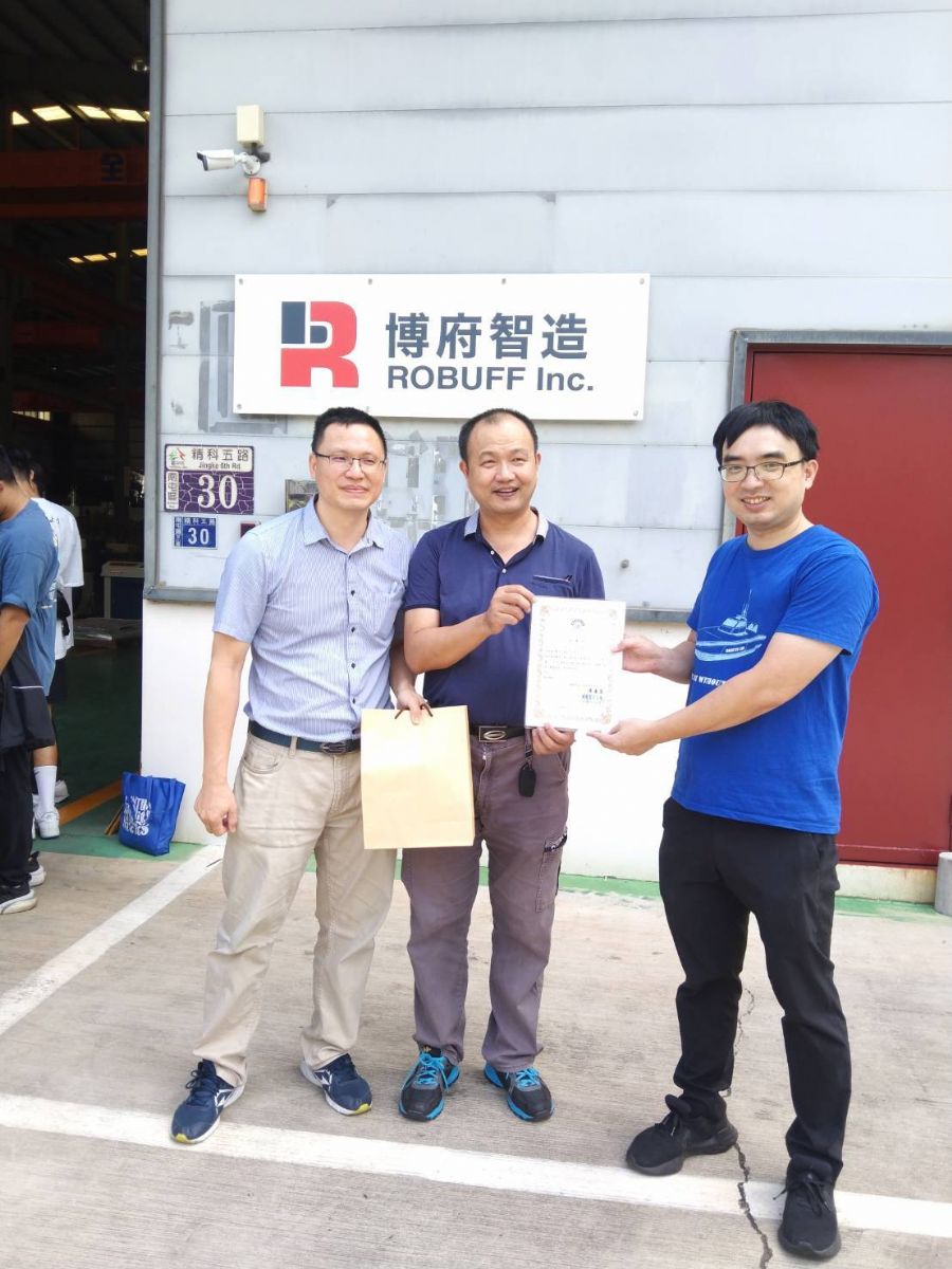 Lingdong University of Science and Technology visited Robuff, and the cultivation of intelligent unmanned boat defense talents has gained momentum.